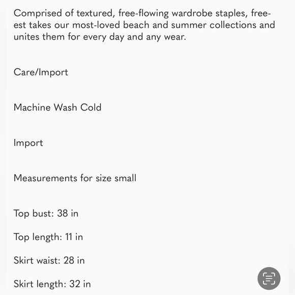 NEW FREE PEOPLE Freest All Things Black Tube Top Maxi Skirt Set women SZ small - Picture 11 of 11